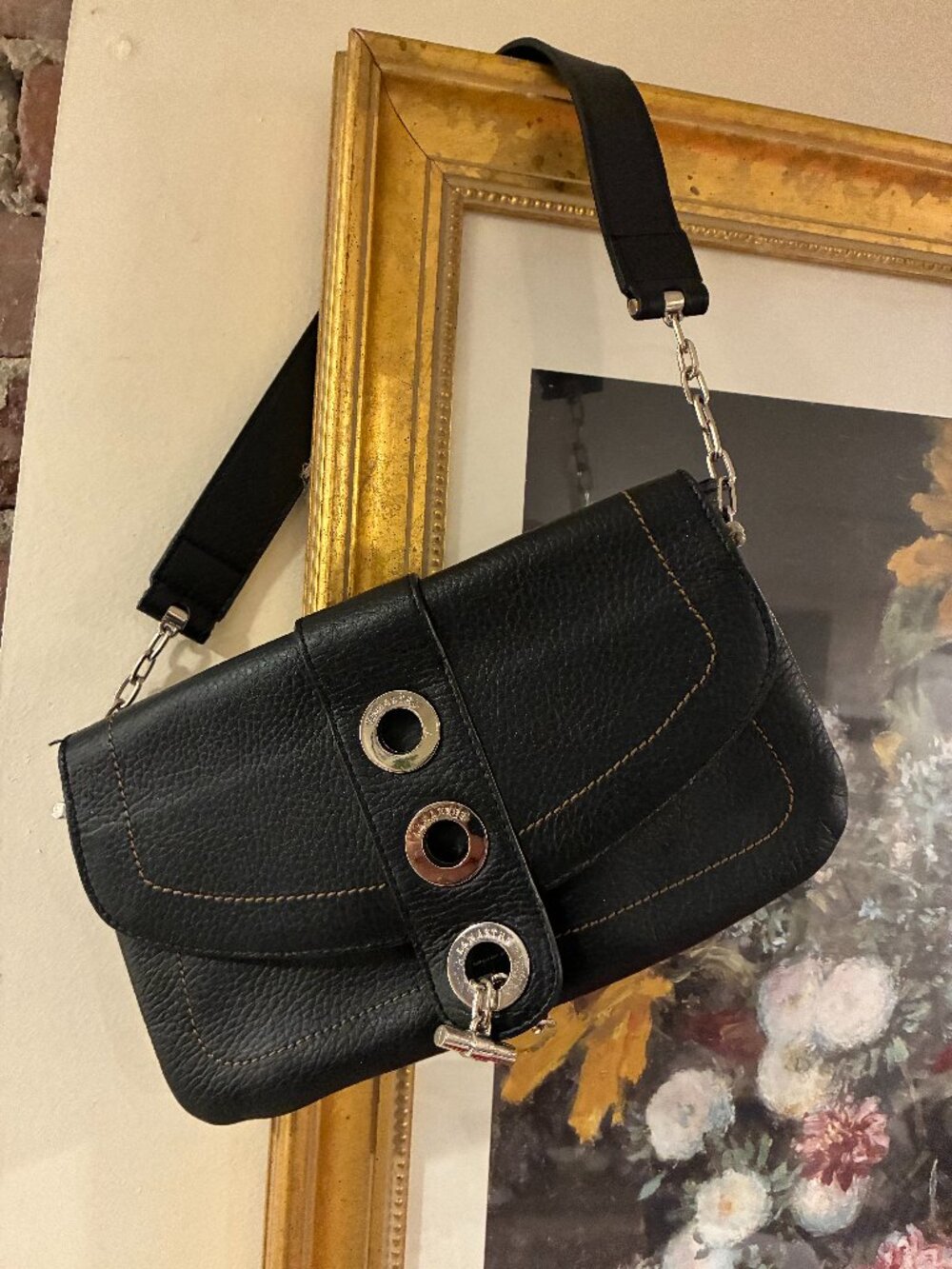 Lamarthe Paris~ 3-Grommet Shoulder Bag